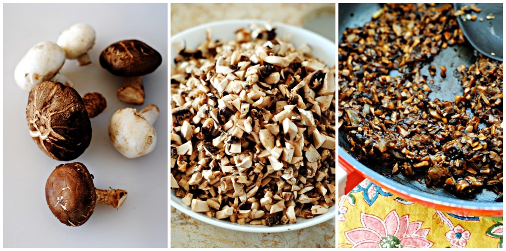 Mushrooms for Baked Mushroom Bao