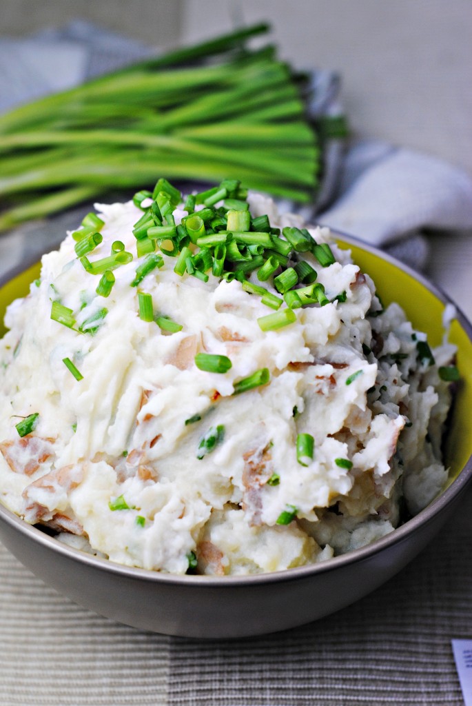 Sour Cream and Scallion Mashed Potatoes