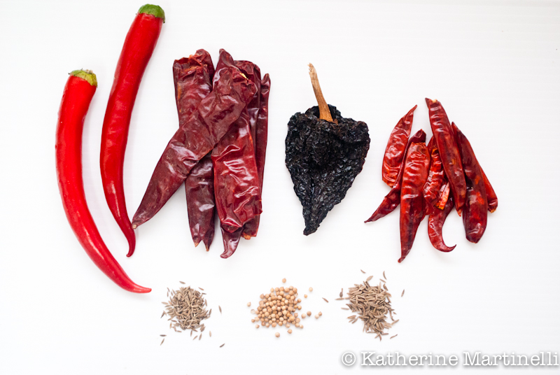 Harissa Recipe (North African peppers and spice paste)