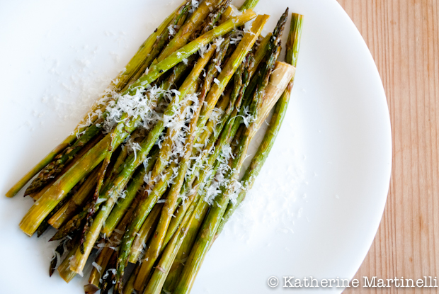 Roasted Asparagus from KatherineMartinelli.com