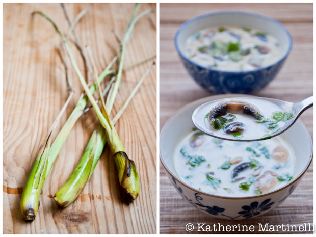 Tom Kha Hed (Thai Coconut and Mushroom Soup)