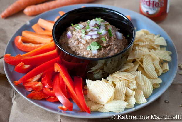 Buffalo Black Bean Dip